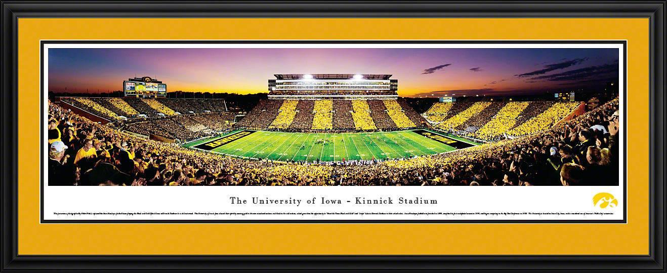 Iowa Football - Spirit Week - Deluxe Frame - 757 Sports Collectibles
