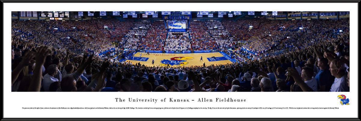 Kansas Basketball - Battle Of The Blue - Standard Frame - 757 Sports Collectibles