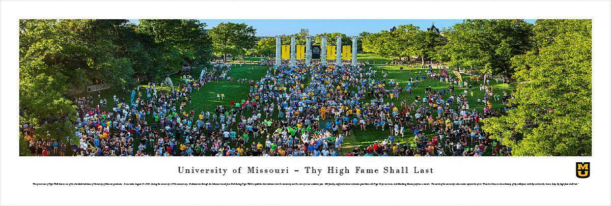 Missouri Tigers - Tiger Walk - Unframed - 757 Sports Collectibles