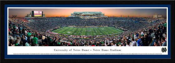 Notre Dame Football - Stadium Renovation - Select Frame - 757 Sports Collectibles