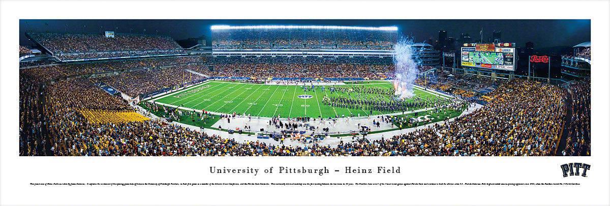 Pittsburgh Football - Night - Unframed - 757 Sports Collectibles