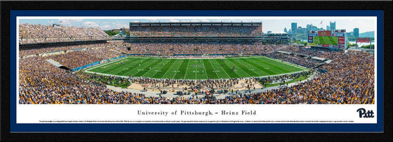 Pittsburgh Panthers Football - 50 Yard Line - Select Frame - 757 Sports Collectibles