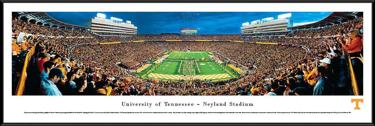 Tennessee Football - Power "T" - Standard Frame - 757 Sports Collectibles