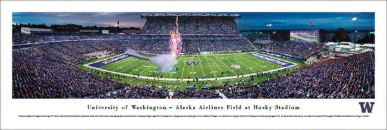 Washington Football- 50 Yard Line - Unframed - 757 Sports Collectibles