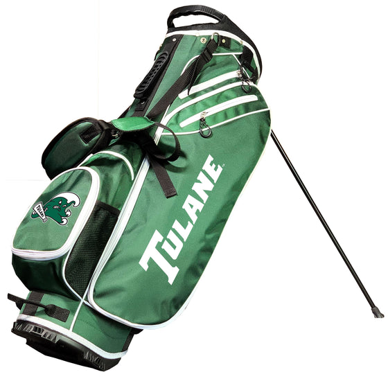 Tulane Green Wave Birdie Stand Golf Bag Green