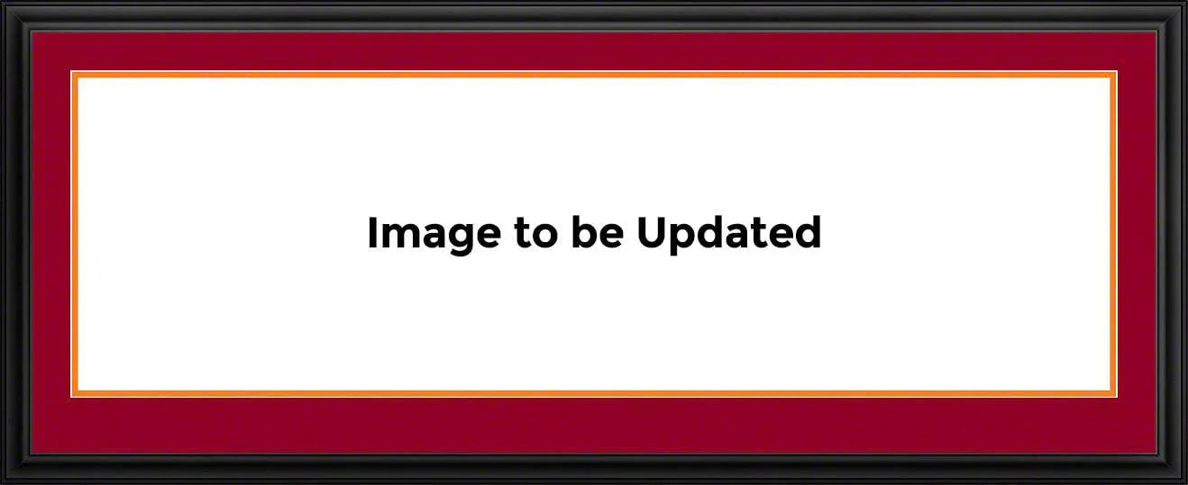 Virginia Tech Football - 50 Yard Line - Deluxe Frame - 757 Sports Collectibles