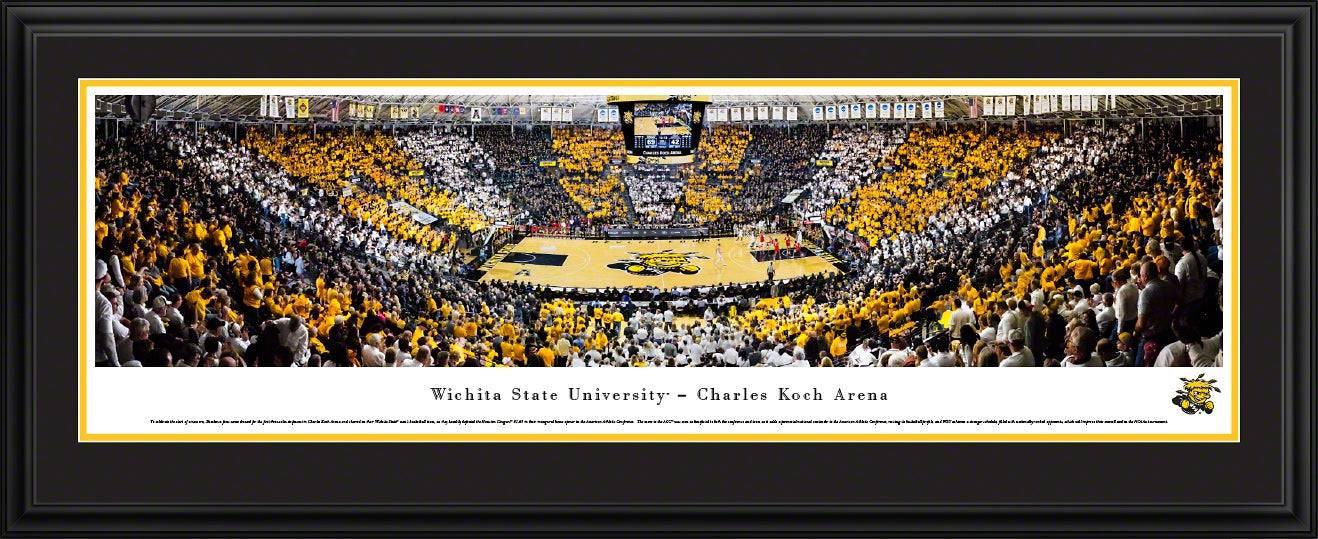 Wichita State Shockers Basketball - Deluxe Frame - 757 Sports Collectibles