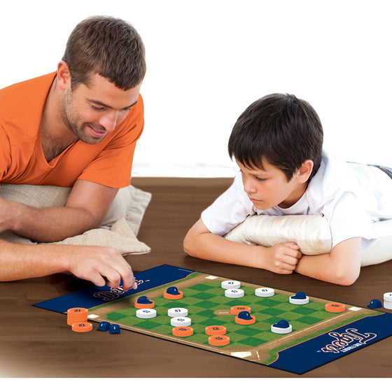 Detroit Tigers MLB Checkers Board Game